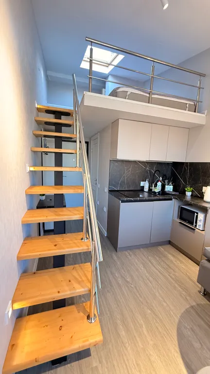 Квартира Квартира Двухуровневый апартамент с видом на море — Адлер