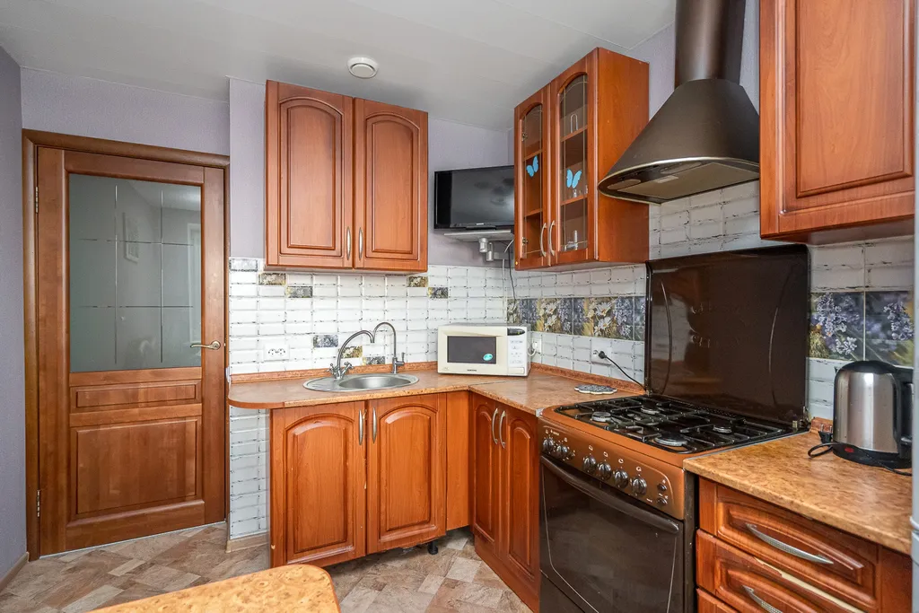 Трехкомнатная квартира с видом на реку Свислочь