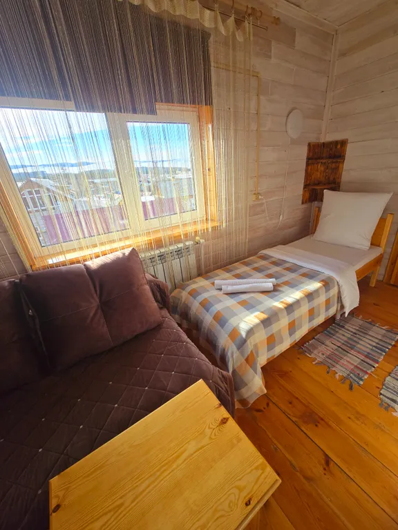 Уютная комната с собственным душем и туалетом