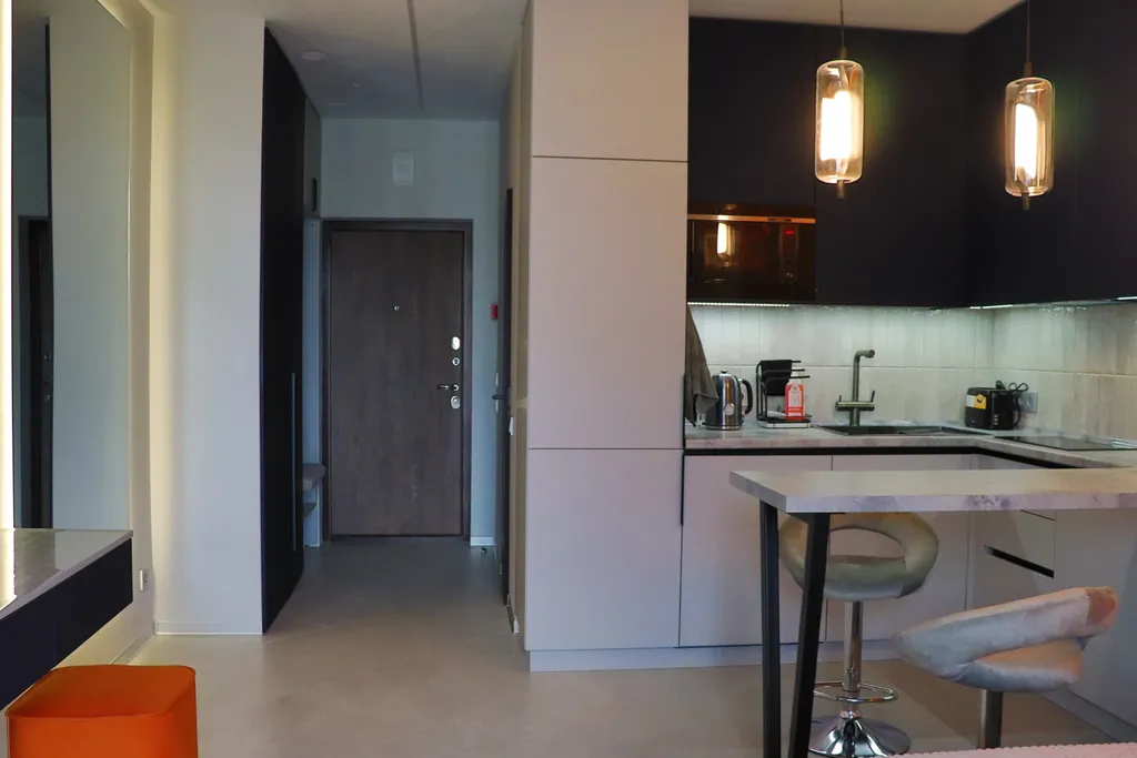 Апартаменты с видом на горы и море