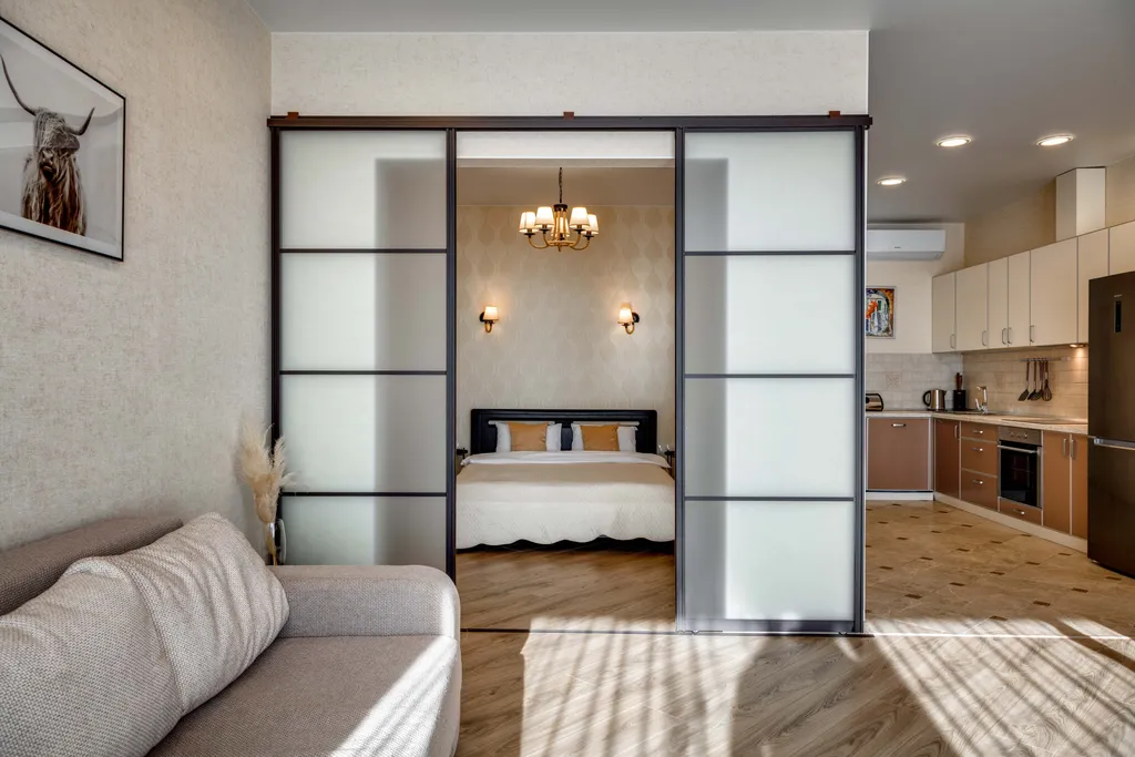 Квартира с двумя спальнями и гостиной в современном ЖК