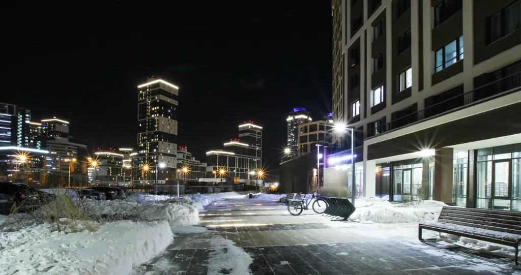 Квартира с видом на город