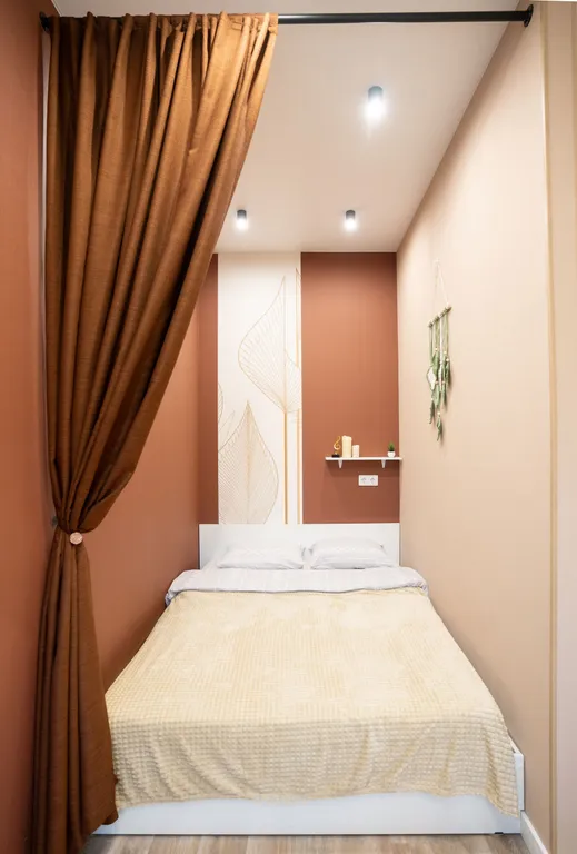 Яркая квартира-студия со свежим ремонтом