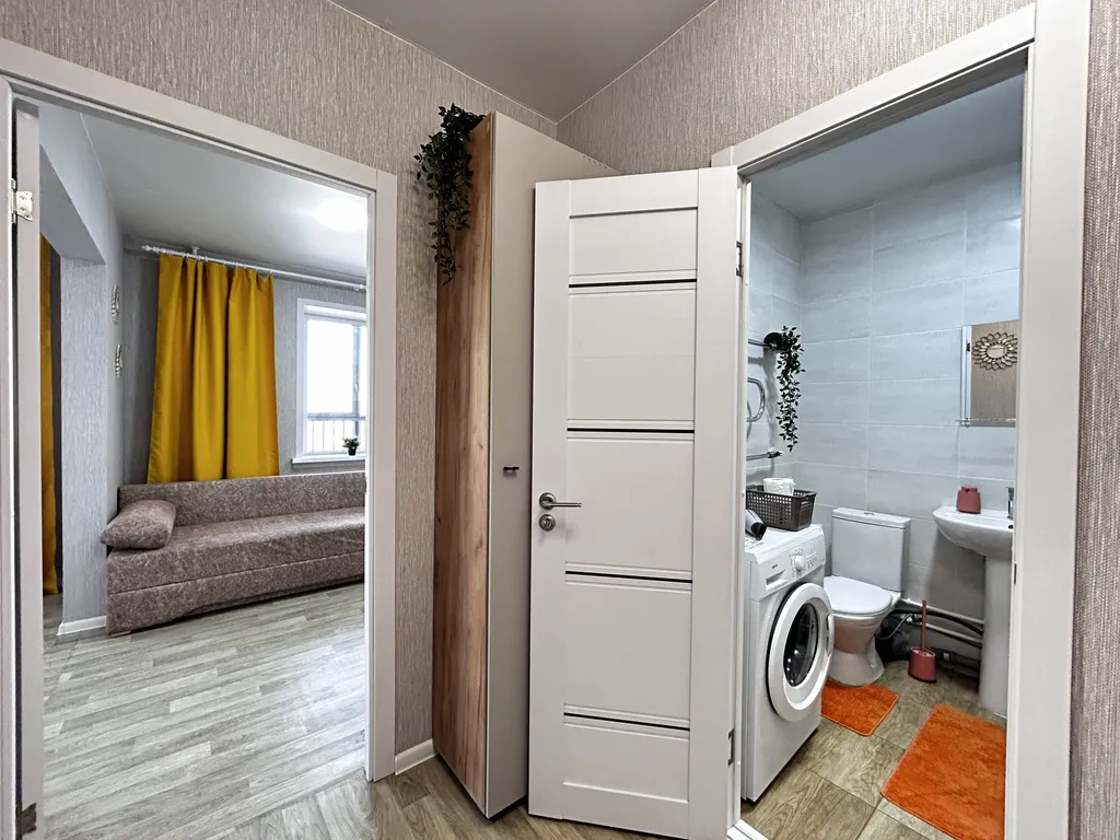 Квартира Современная студия рядом с аэропортом имени Покрышкина — Новосибирск