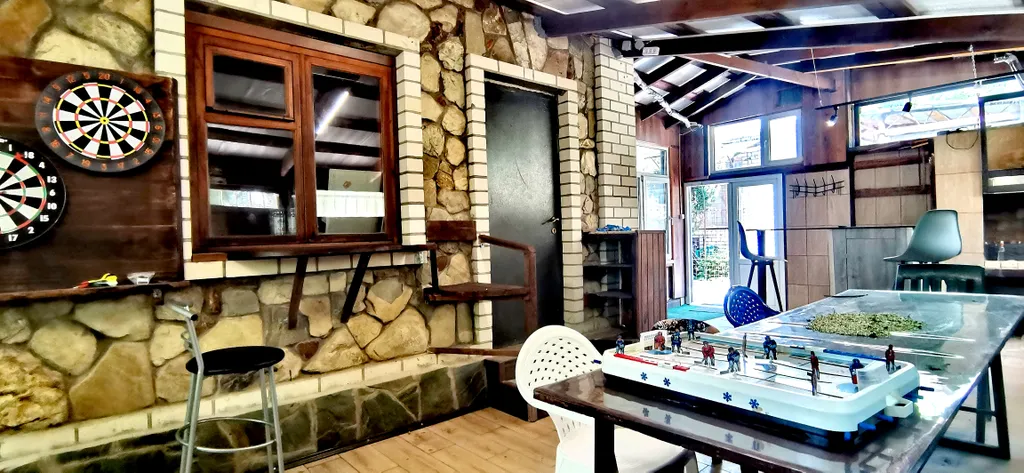 Дача квестов на Веселой с бассейном и баней