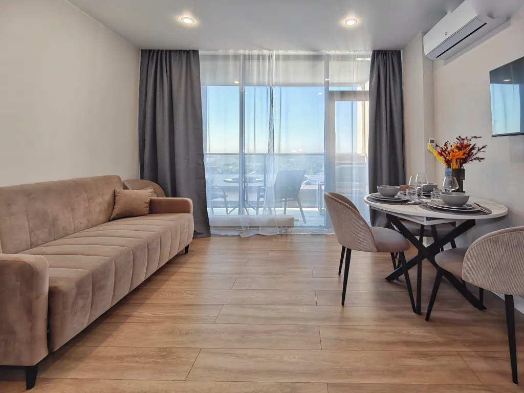 Квартира Квартира в 3х минутах от пляжа с видом на море — Анапа