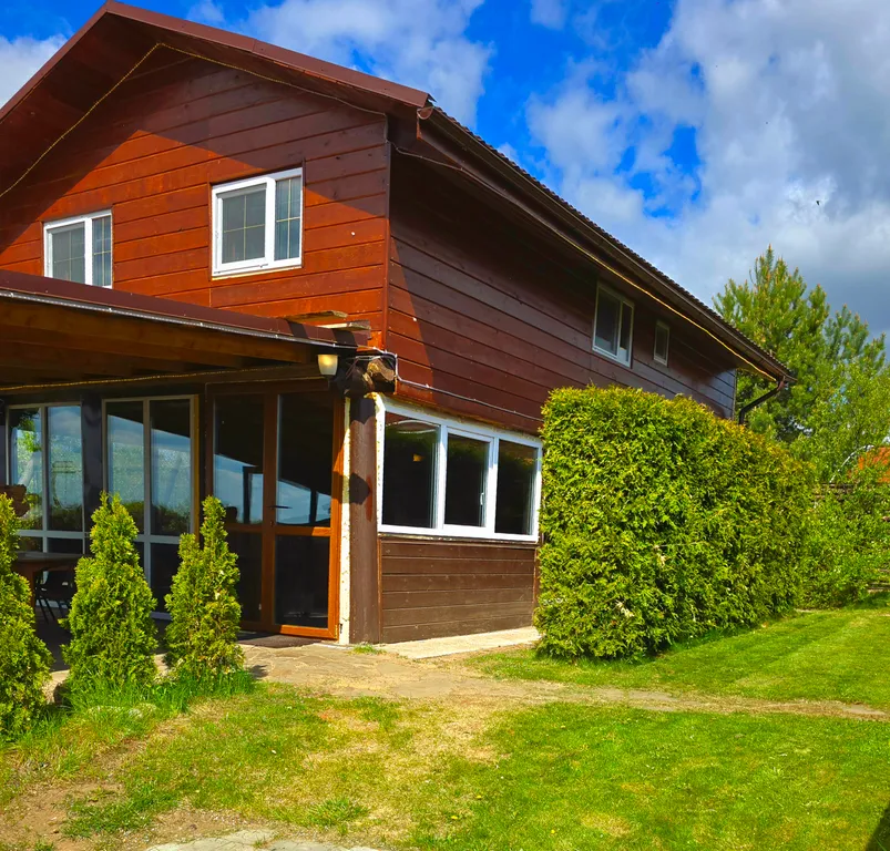 Дом с баней с панорамным видом на Минское море