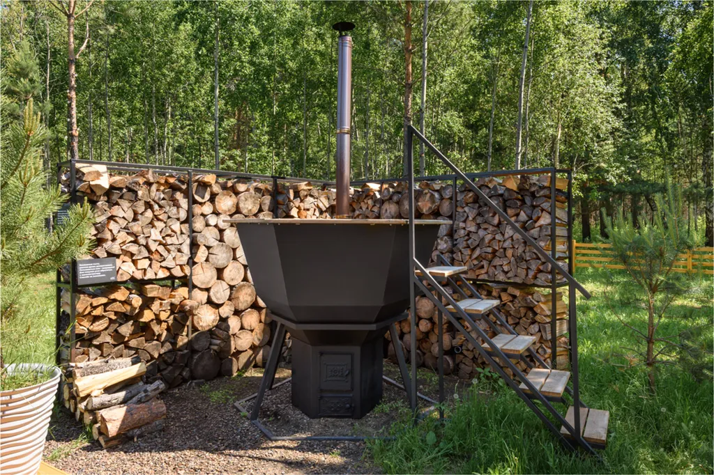 Двухместный 2 домик в лесу