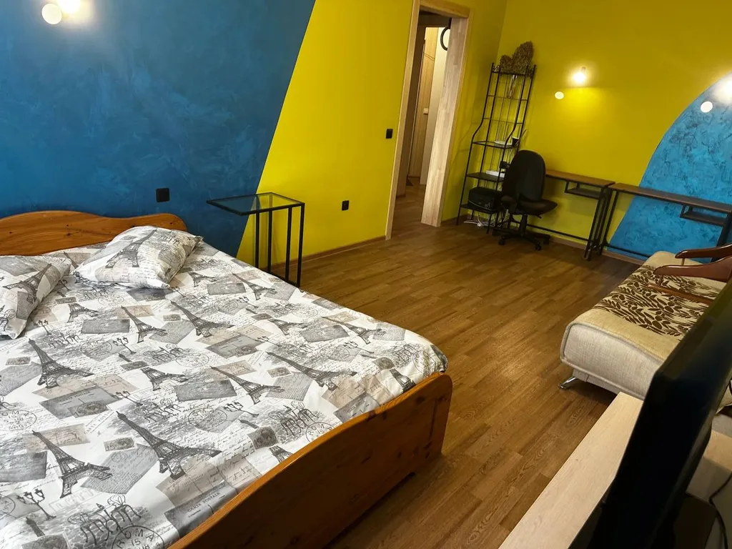 1-к. кв., 2 кровати, м. Пролетарская 15 мин пешком, Wi-fi 100 мб/с