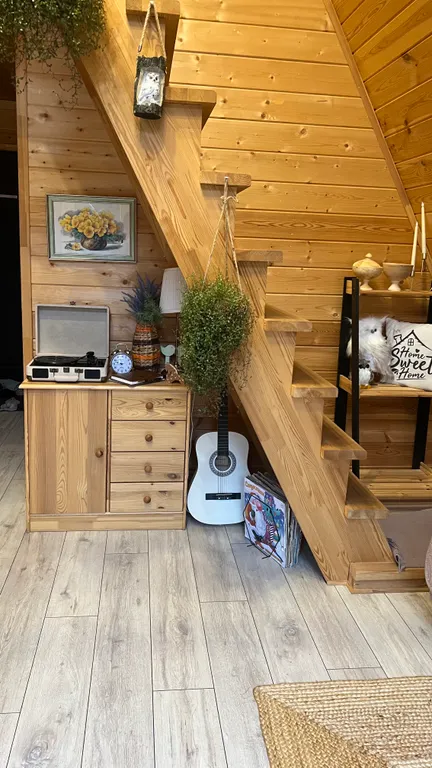 Дом с баней и чаном