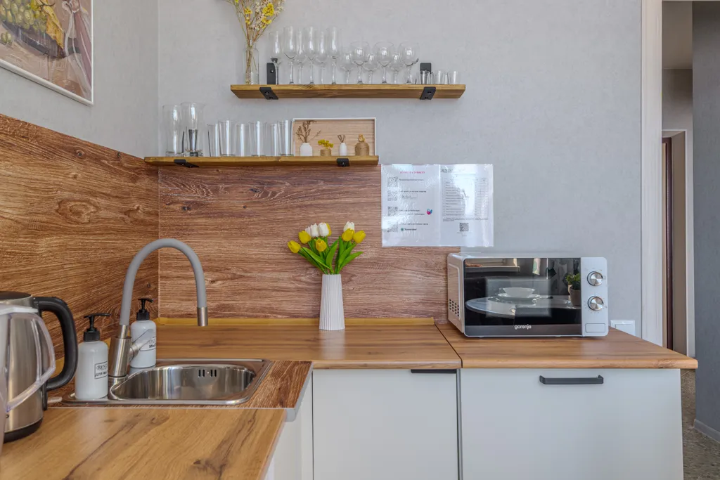 Апартаменты с красивым видом на залив, гостиничный сервис, бесконтактно