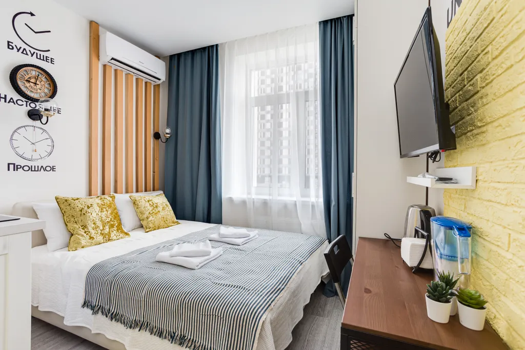 Квартира Уютная студия в 5 минутах пешком от  автовокзала Котельники! — аренда посуточно в Котельники