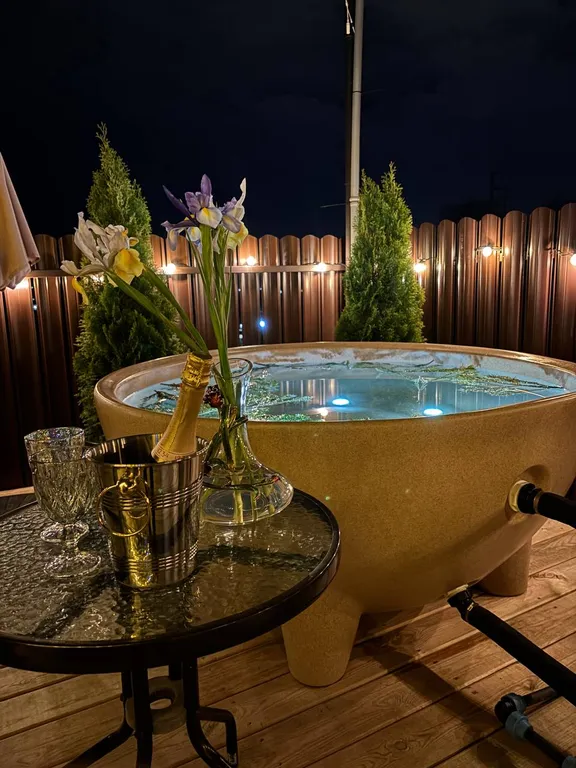 Дом 52m2 — чан, кухня, Wi-Fi