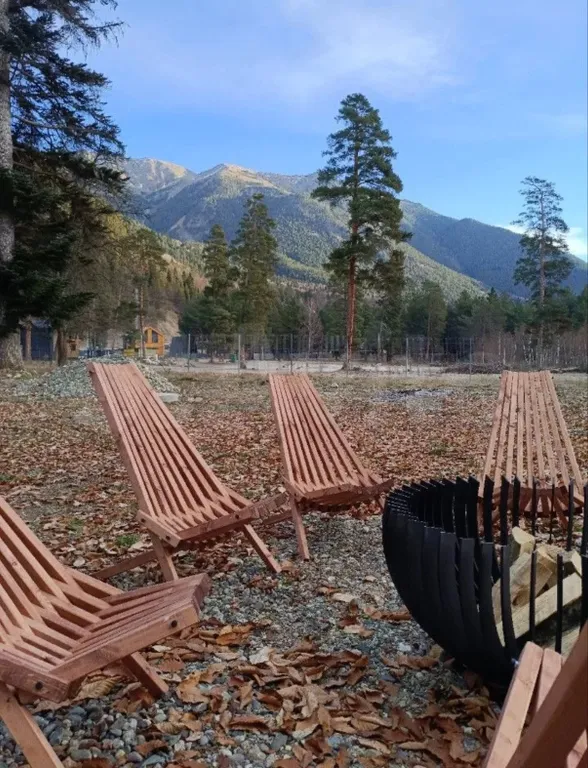 Коттедж Домик с панорамными окнами — Архыз