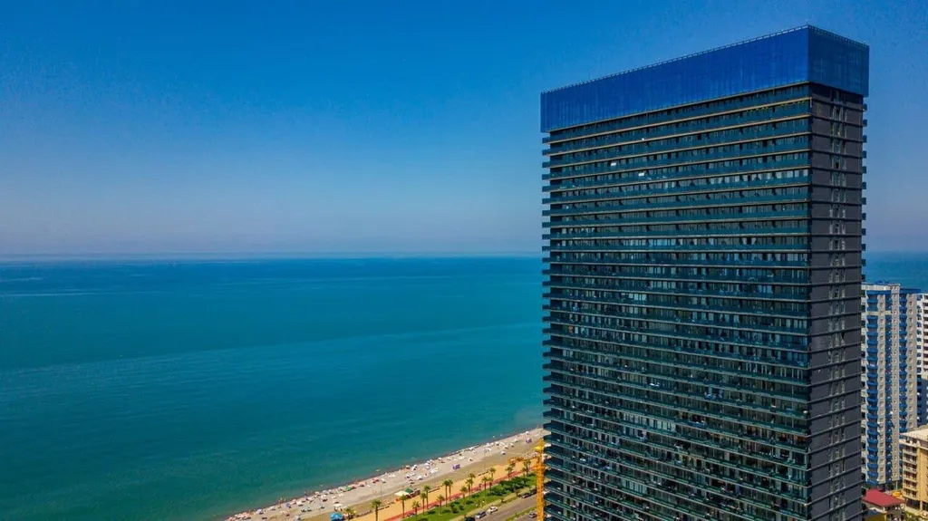 Квартира Апартаменты у моря с шикарным видом в апарт-отеле orbi beach tower — Батуми