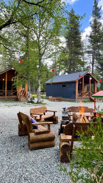 Коттедж Коттедж Шале в сосновом лесу — Архыз