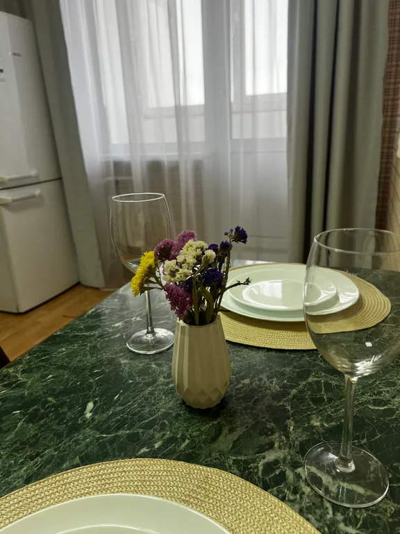 Уютная квартира с видом город и на Волгу