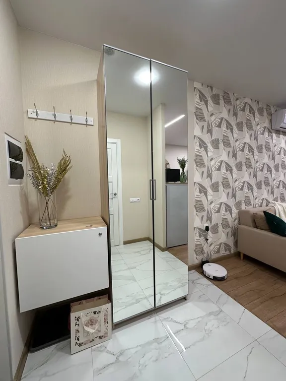 Уютная студия с балконом в шаге от Тинькофф холл и УфаАрена