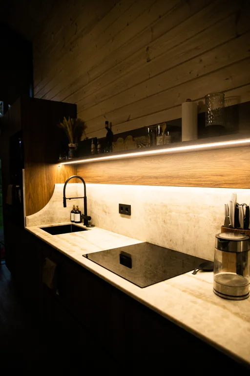 Дом с сауной и чаном