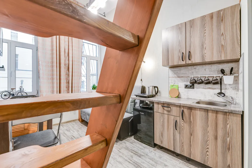 Квартира Квартира Уютная двухуровневая студия в центре города в 5 минутах от метро — Санкт-Петербург