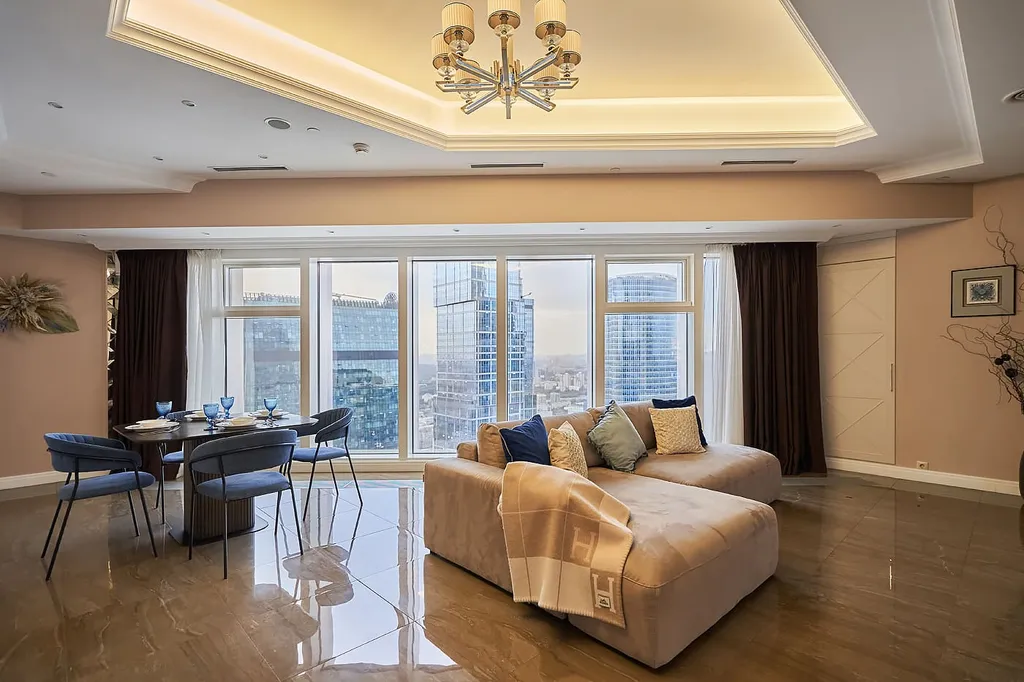 Эксклюзивные апартаменты "Mercury" в самой приватной башне Москва-сити