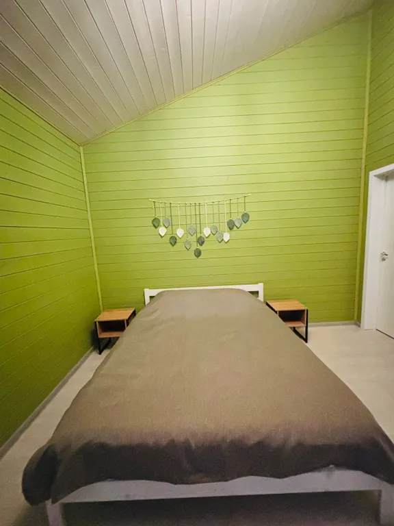 Барнхаус с банным чаном в уединённом месте