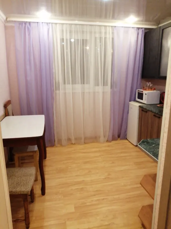 Однокомнатная квартира с красивым видом на город.