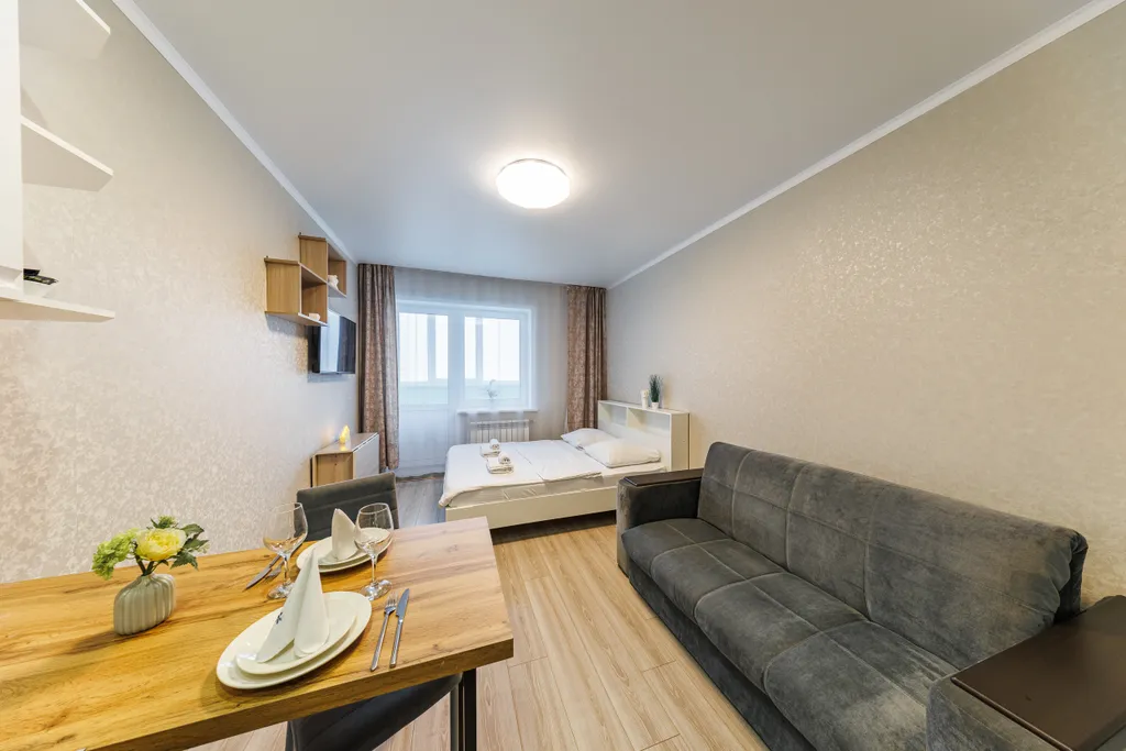 Уютная студия для комфортного проживания