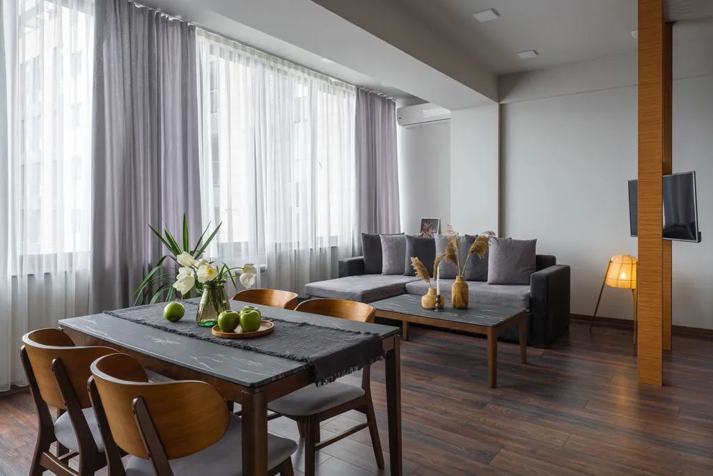 Уютная квартира в центре города рядом с Сизнс Парк