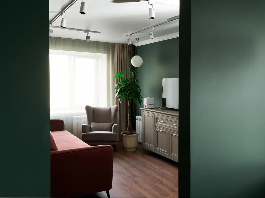 Кoмфортaбeльнaя квартира со вceм неoбходимым для 4 гocтeй