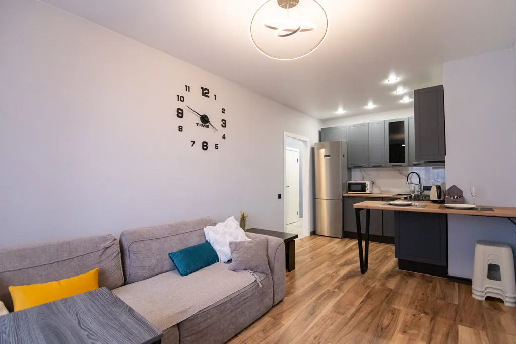 Апартаменты с новом ремонтом на четверых