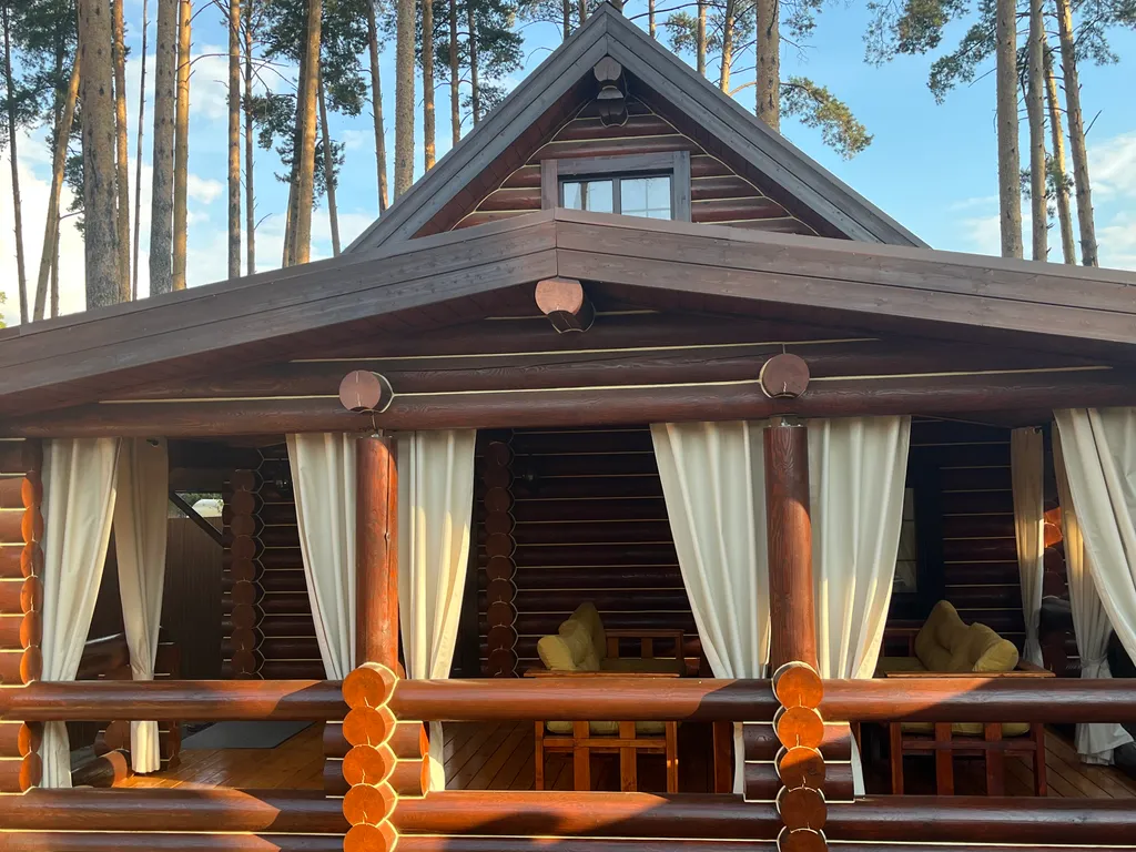 Атмосферный дом с русской печью и баней