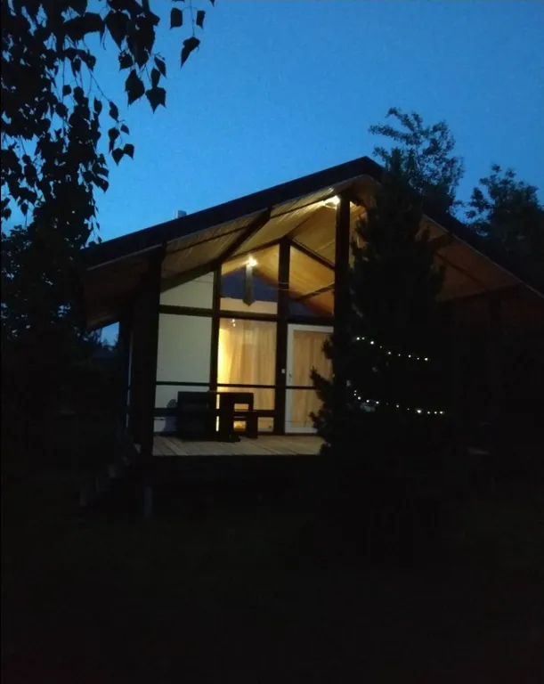 Эколофт с теннисным кортом недалеко от реки Москвы с сауной, камином