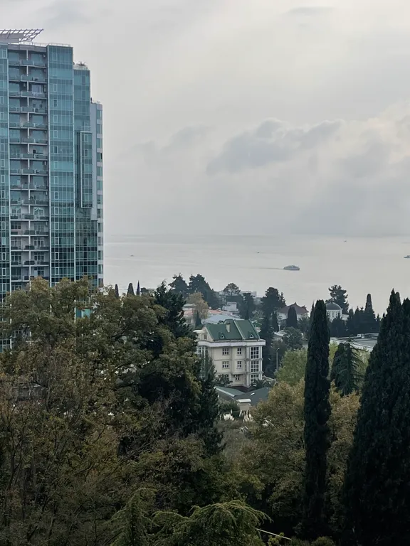 Квартира Уютная квартира студия с балконом и видом на море — Сочи