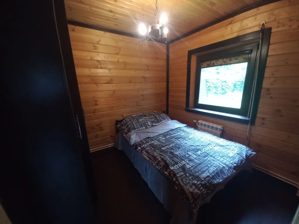 Дом шале с сауной и уличным бассейном