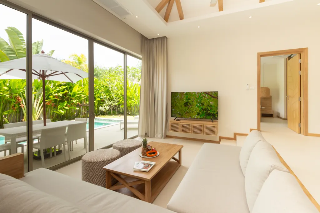 Светлая вилла с 3 спальнями и бассейном Бангтао, Лаян, Лагуна