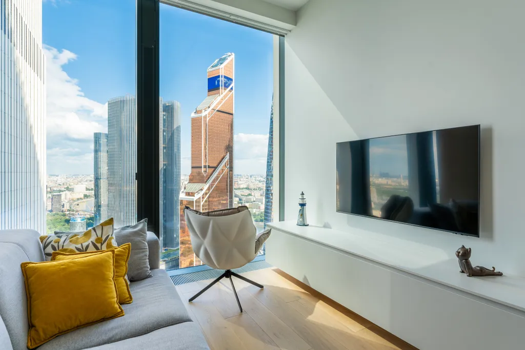 Квартира Уютная студия с видом на башни — аренда посуточно в Москва