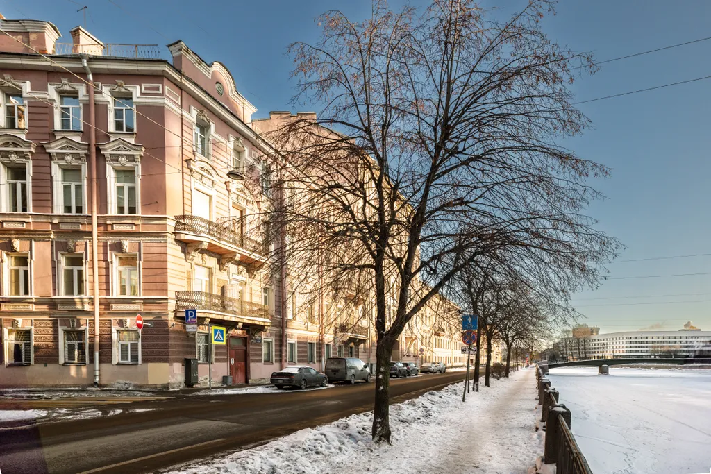 Квартира Квартира Просторная евродвушка БомбФлат — Санкт-Петербург