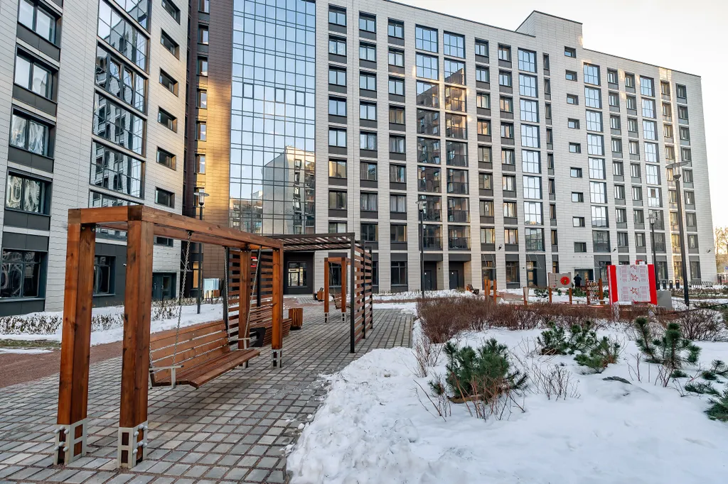 2-местная студия, ApartMe Светлановский