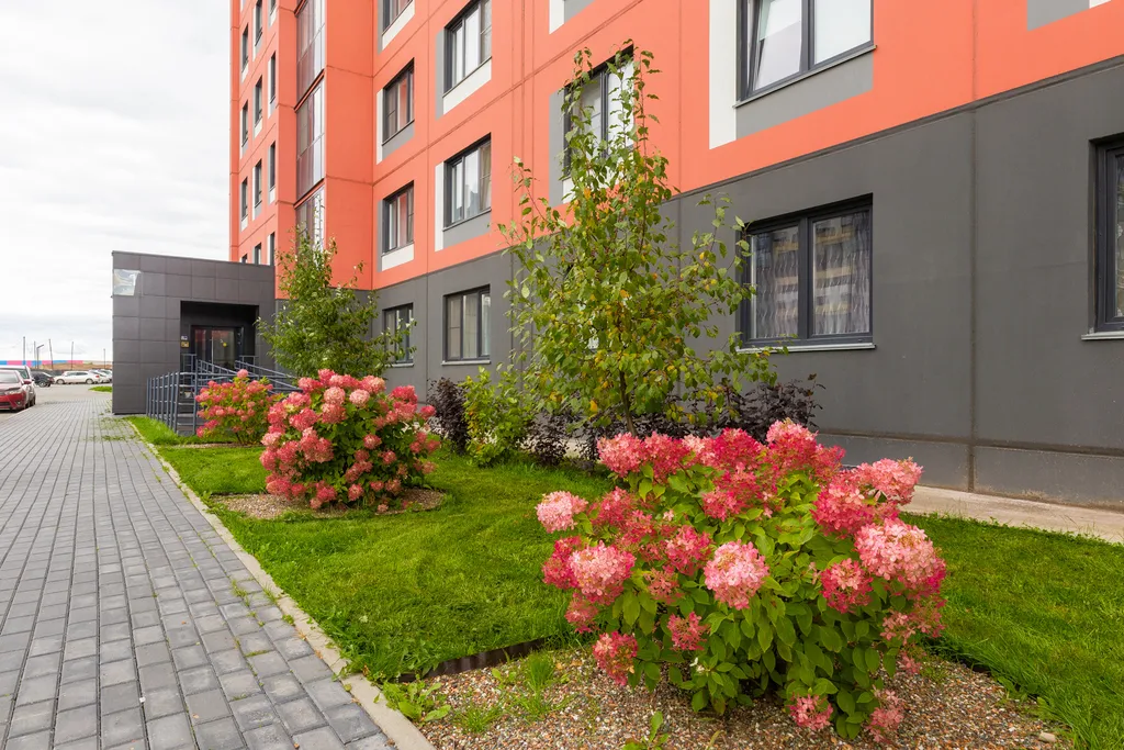 Изумрудная студия с гамаком в новом доме в экологически чистом районе