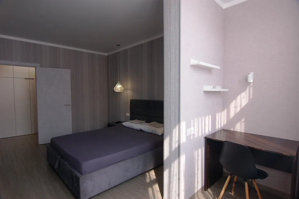 Полноценная стильная двушка рядом пляж Факел