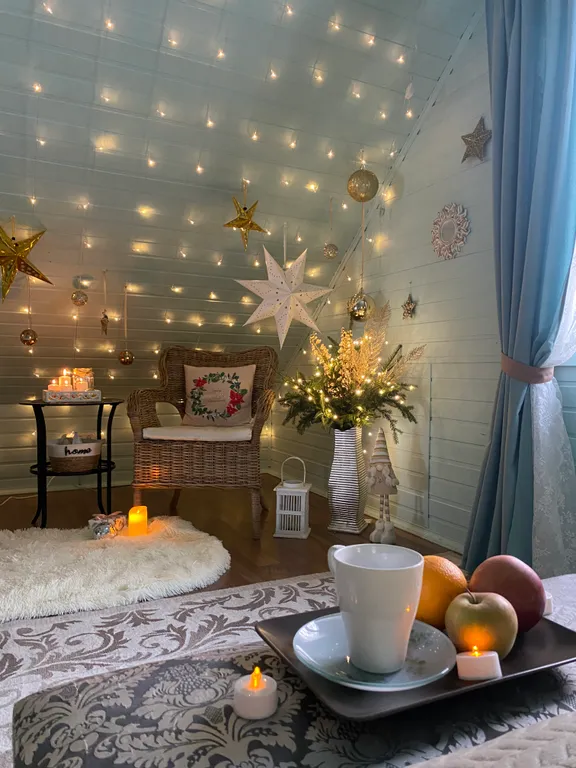 Уютный дом для отдыха или праздника