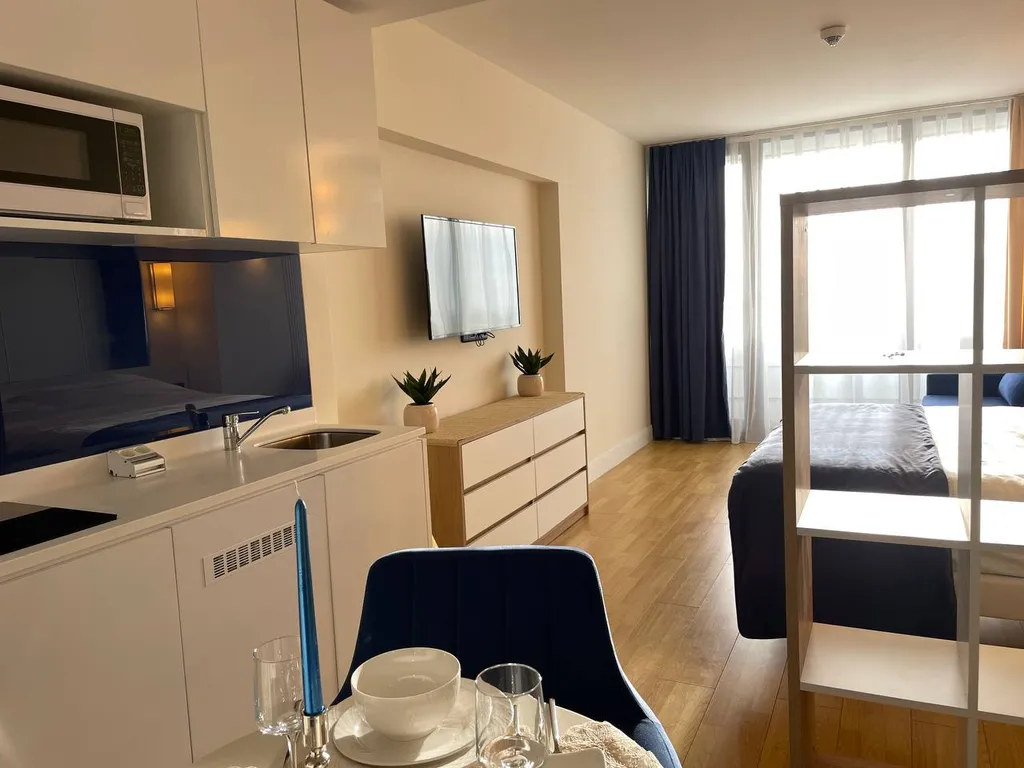 Премиум студия с балконом и видом на море