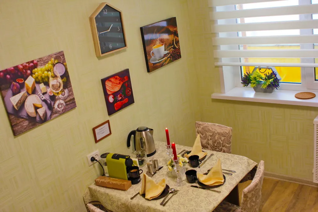 Уютная квартира для четырех человек в спальном районе