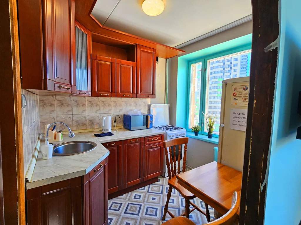 1-комнатная квартира в 3 минутах от метро Пионерская