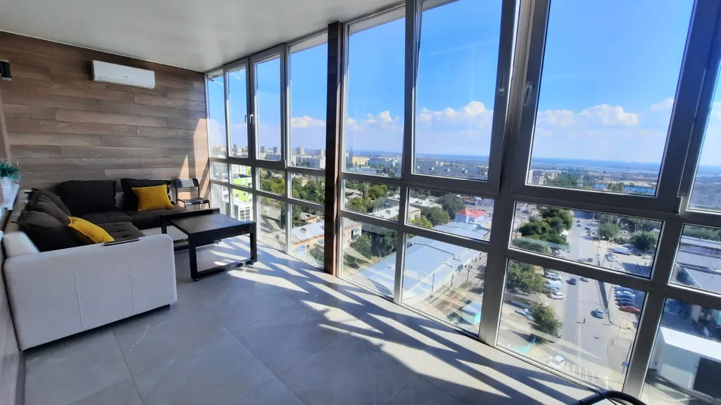 Элитная Квартира Евродвушка с террасой и красивым панорамным видом