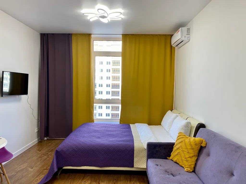 Студия УНИК АПАРТ рядом с Парком Ангелов и Цирком