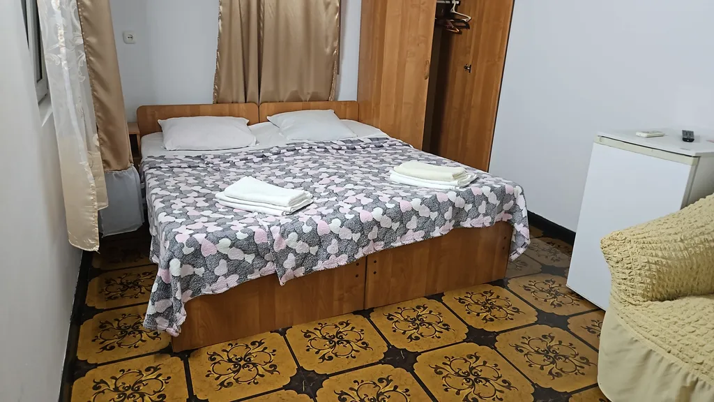 Двухместный номер с видом на уютный двор