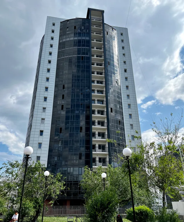 Студия в центре с видом на город, не берем оплату за финальную уборку