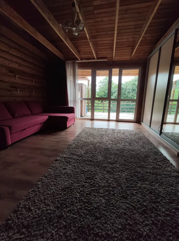 Дом 40m2 — чан, терраса 40m2, вид на горы